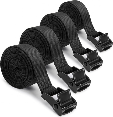 Pack lashing straps with - 4-pack,