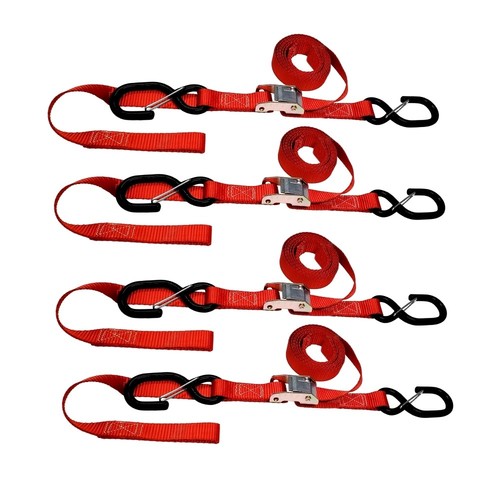 4pk cam buckle tie - x,